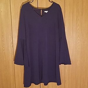 New York & Company bell sleeve sheath dress